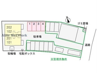 メゾンリッチ児嶋の物件外観写真